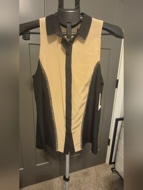 Jason Wu Sleeveless Silk & Cotton Blend Top – NWT, Made in USA